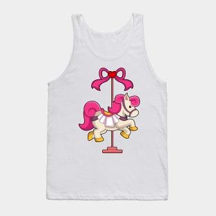 Horse as Carousel horse Tank Top